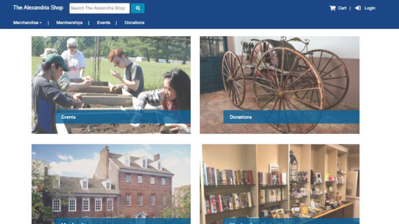 Shop Online at The Alexandria Store